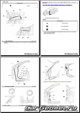   Toyota Raize (A250) 2022-2028 Body Repair Manual