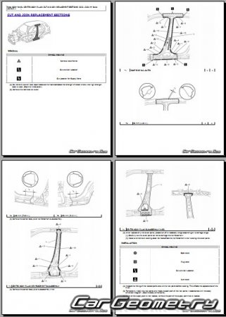   Toyota Raize (A250) 2022-2028 Body Repair Manual