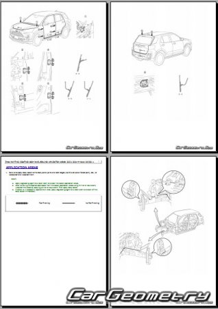   Toyota Raize (A250) 2022-2028 Body Repair Manual