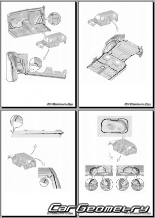   Toyota Land Cruiser PRADO 250 20242032 Collision Repair Manual