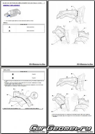   Toyota Sequoia Hybrid (VXKH80 VXKH85) 2023-2030 Collision Repair Manual