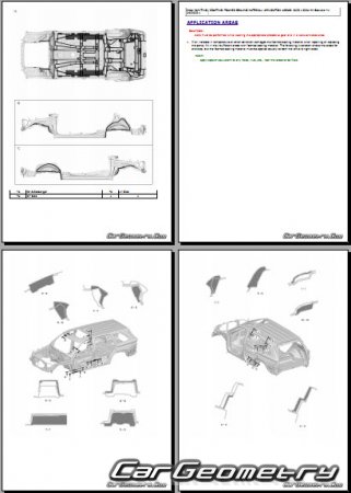   Toyota Sequoia Hybrid (VXKH80 VXKH85) 2023-2030 Collision Repair Manual