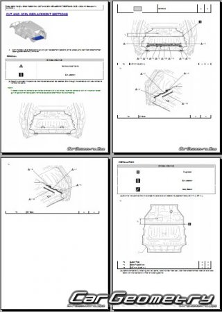   Toyota Sequoia Hybrid (VXKH80 VXKH85) 2023-2030 Collision Repair Manual