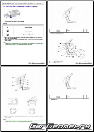   Toyota Sequoia Hybrid (VXKH80 VXKH85) 2023-2030 Collision Repair Manual