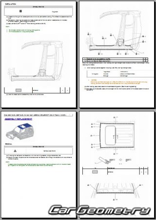   Toyota Tacoma 2024-2030 Collision Repair Manual