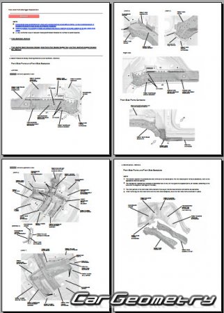   Honda Accord Hybrid (CY2) 2023-2029 Body Repair Manual