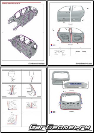   Kia Sorento (MQ4) 2024-2027 Body shop manual