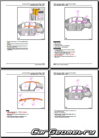   Audi Q4 e-tron (F4B) Sportback 2021-2027 Body Repair Manuals