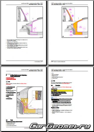   Audi Q4 e-tron (F4B) Sportback 2021-2027 Body Repair Manuals