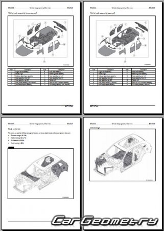   Zotye T600 2014-2019 Body dimensions