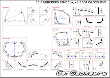 Mercedes CLA-Class Shooting Brake (X117) 2015-2019