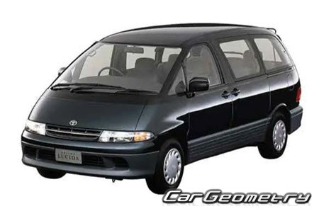   Toyota Estima Emina 1992-1999,   Toyota Estima Lucida 1992-1999