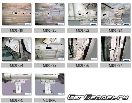 Mitsubishi Libero (CB CD) 1992-2002 (RH Japanese market) Body dimensions