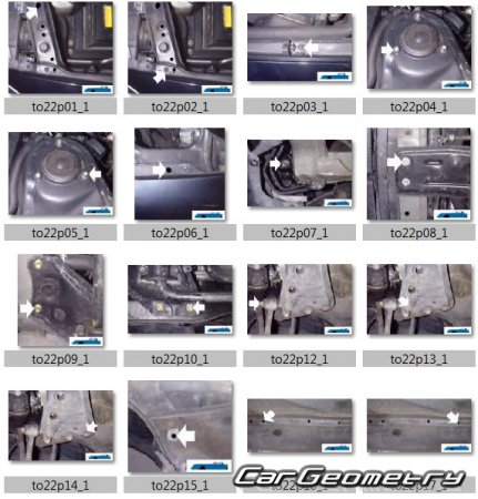 Toyota Camry & Vista (V30) 1990-1994 (RH Japanese market) Body dimensions