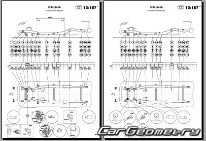   Mitsubishi L200 & Triton  2024 Body dimensions