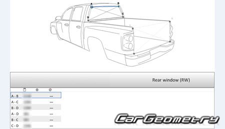   Mitsubishi L200 & Triton  2024 Body dimensions