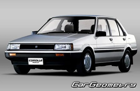   Toyota Corolla & Sprinter (E80) 1983-1987,       