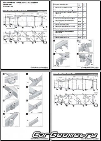   Mitsubishi L200 & Triton  2024 Body dimensions