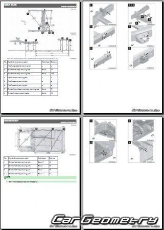   Mitsubishi L200 & Triton  2024 Body dimensions