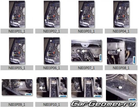 Nissan Laurel (C34) 1993-1997 (RH Japanese market) Body dimensions