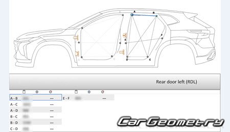   Chevrolet Trax II 2023-2030 Body dimensions