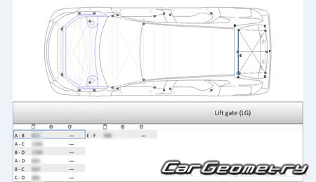   Chevrolet Trax II 2023-2030 Body dimensions