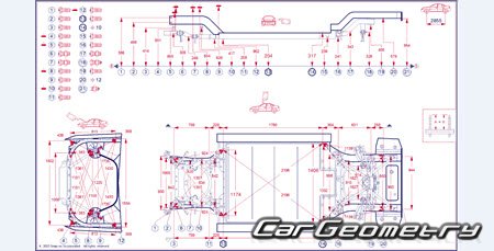   BMW I4 (G26) 2021-2028 Body dimensions