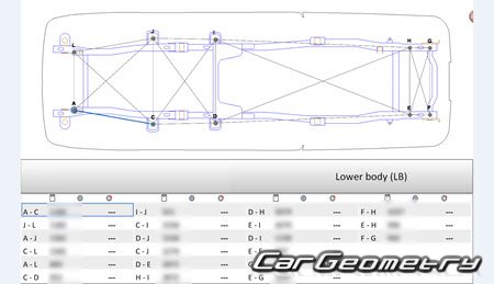 Dodge  Ram 2500 (Crew Cab 6.4 Bed) 2019-2025 Body dimensions