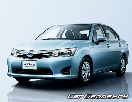   Toyota Corolla Axio Hybrid 2013-2015,     