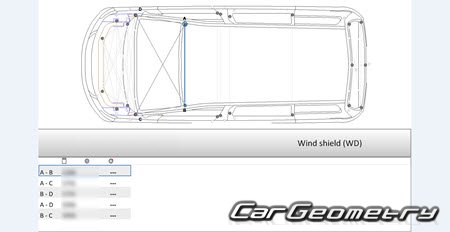 Nissan Serena (C25) 20052010 (RH Japanese market) Body dimensions