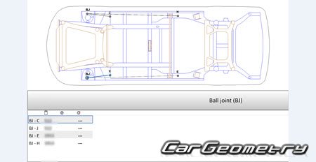 Nissan Serena (C26) 2010-2016 (RH Japanese market) Body dimensions