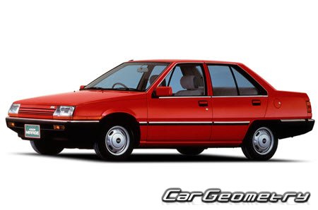   Mitsubishi Lancer & Mirage 1983-1988,       1983-1988