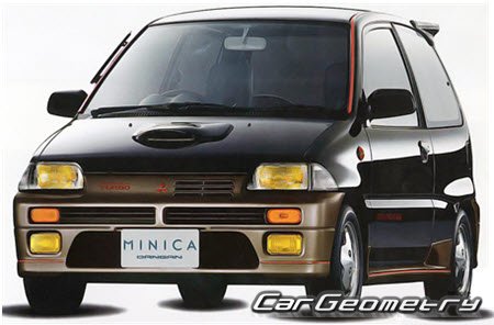   Mitsubishi Minica 1989-1993,     1989-1993