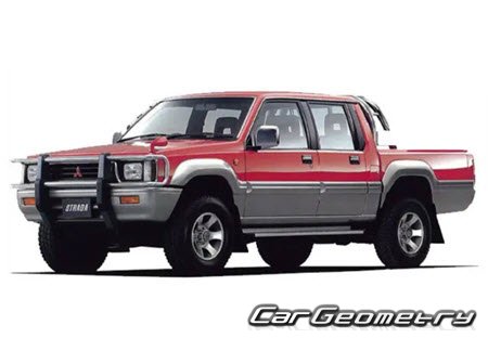   Mitsubishi Strada (K34T) 1991-1997,    