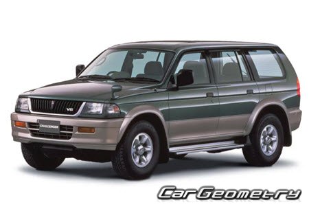   Mitsubishi Challenger 1996-2001,    