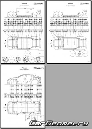   Polestar 4 2023-2030 Body dimensions