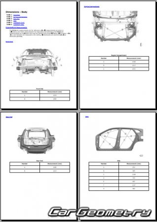   Chevrolet Trax II 2023-2030 Body dimensions