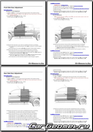   Chevrolet Colorado 2023-2032 Body dimensions