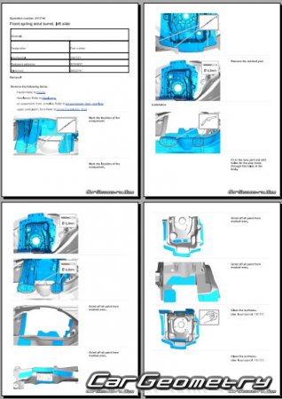   Volvo EX90 2024-2030 Body dimensions