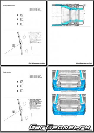   Volvo EX90 2024-2030 Body dimensions