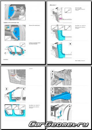   Volvo EX30 2024-2031 Body dimensions