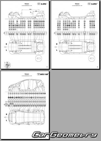 Nissan Note (E12) 2012-2019 (RH Japanese market) Body dimensions