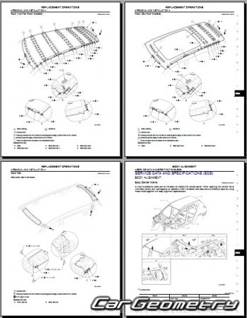 Nissan X-Trail (T32) 2013-2022 (RH) Body Repair Manual