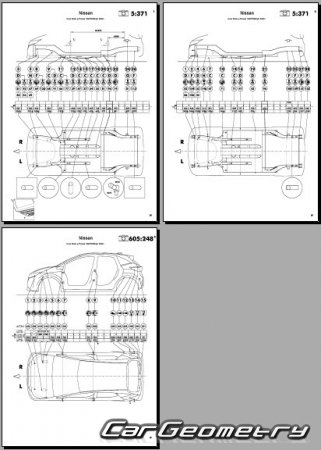 Nissan Note (E13) 2020-2026 (RH Japanese market) Body dimensions