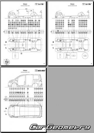 Nissan Serena (C25) 20052010 (RH Japanese market) Body dimensions