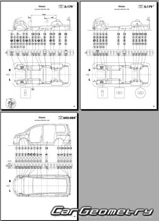 Nissan Serena (C25) 20052010 (RH Japanese market) Body dimensions