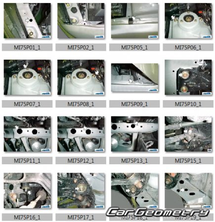 Mitsubishi Aspire & Galant (EA# EC#) 1996-2003 (RH Japanese market) Body dimensions