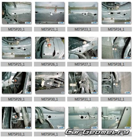 Mitsubishi Aspire & Galant (EA# EC#) 1996-2003 (RH Japanese market) Body dimensions