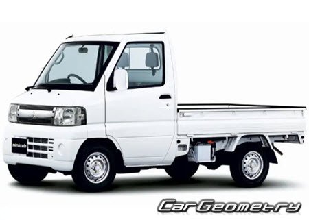   Mitsubishi Minicab Truck (U61T U61TP U62T U62TP) 1999-2014,     