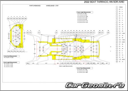   Seat Tarraco 2019-2025 Body shop manual